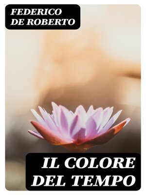 cover image of Il colore del tempo